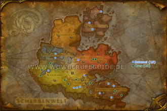 Ausgrabungsstätten in der Scherbenwelt